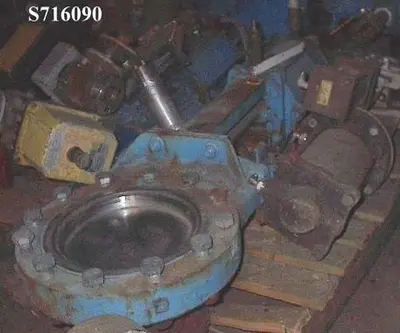 Valve, Pneumatic, 10", Slide Gate, 316 S/st, #S716090