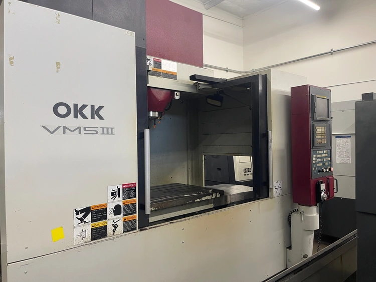 Used 2006 OKK VM-5III Vertical Machining Centers California US | PM Machines #338456