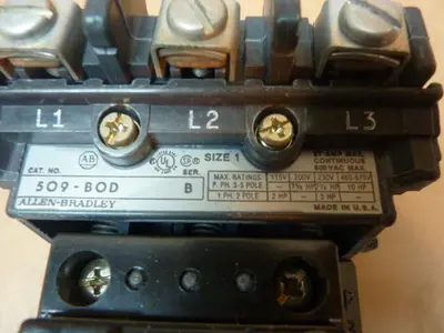 USED ALLEN BRADLEY 509-BOD SER B W28