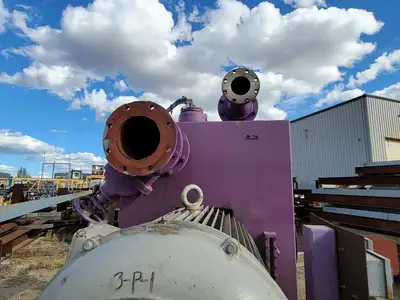 Vacuum Skid and Elmo Vacuum Pump w/ 115 hp Electric Motor