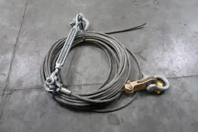 Temporary Horizontal Lifeline System Cable Assembly
