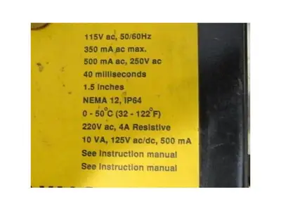 Banner MGCA-1 Machine-Guard Control Box  Light Curtain