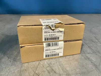 New | in-Stock 2013 PHOENIX CONTACT MINIPS1224DC/48DC/0.7 DIN Rail Power Supplies Ohio US | HGR 24 #1463353