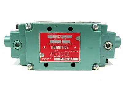 NEW NUMATICS 3 JDR4 0 PNEUMATIC VALVE 33JDR4000 3JDR40
