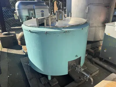 Tank, 250 Gallon, S/st, Jkt, Pasteurizer, Convex Bottom #C742055