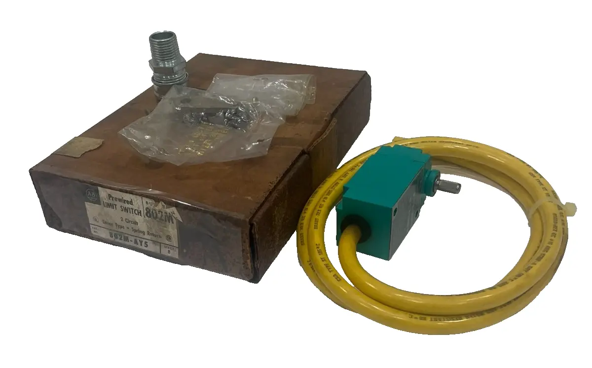 ALLEN BRADLEY 802M-AY5 LIMIT SWITCH SER.B 802MAY5 NEW , SURPLUS