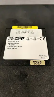 Used RELIANCE 57C419 PLC Input & Output | Palmetto Automation #1152908