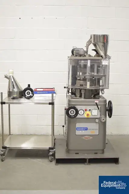 Used Manesty Manesty Betapress Tablet Press, 16 Station Tablet Presses Massachusetts US | Federal Equipment Company #126063