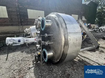 USED Stainless Fabrication 700 Gal SFI Mix Kettle, 316 S/S, 15/150#