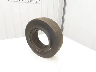 Millenium 4.00X8 Forklift Tire Resilient Solid Solver Black