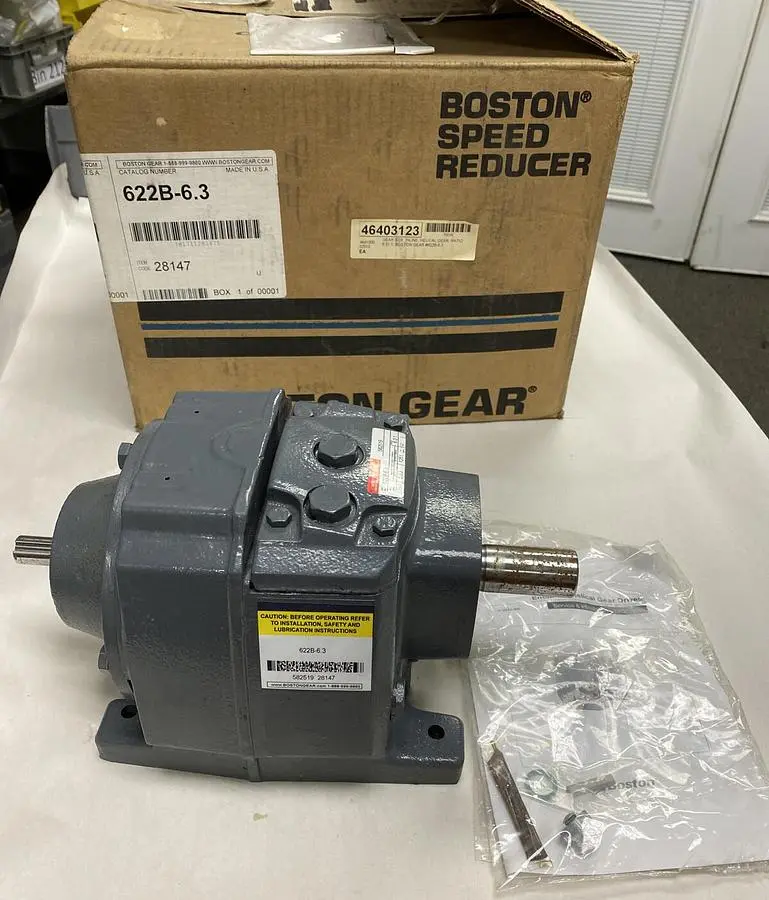 New | in-Stock BOSTON GEAR 622B-6.3 Speed Reducers | Surplus Asset Holdings #1204355