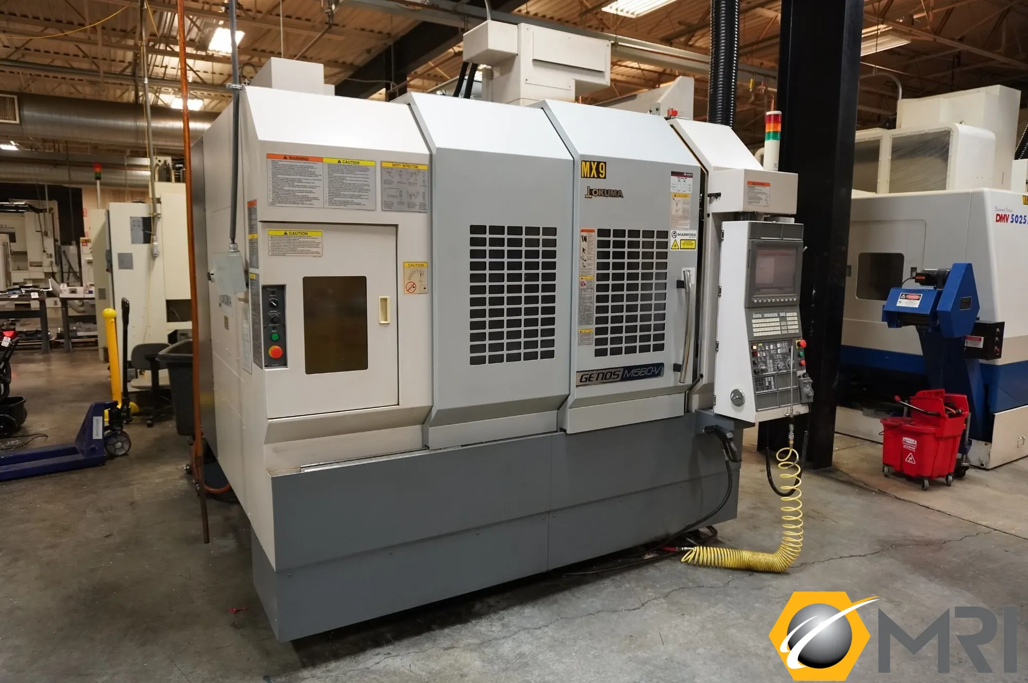 2013 OKUMA GENOS M560V VERTICAL MACHINING CENTER | AG 7611964