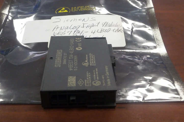 New | in-Stock Siemens 6ES7134-4LB02-OAB0 PLC Input & Output Arizona US | ASSET CONVERSION SPECIALISTS, INC. #321431