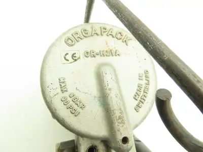 Orgapack OR-H21A Pneumatic Pallet Strapping Tool 3/4" Steel Banding Sealless