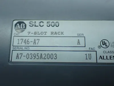 Used ALLENBRADLEY 1746A7 PLC Chassis Ohio US | HGR 24 #1064626