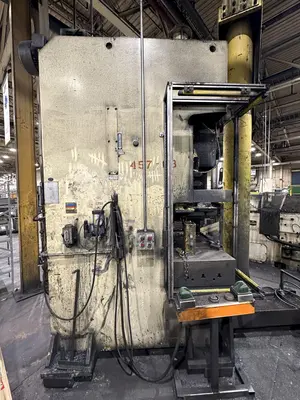 110 TON STAMTEC (NEW 2000) MODEL #G1-110 GAP FRAME PRESS, 7" STROKE: STOCK #19948