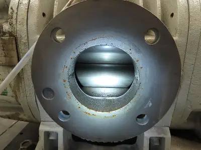 Ruvac WSLF1001 Rotary Lobe Vacuum Pump Blower 230/460V 3Ph 80 mbar 1000 m3/h