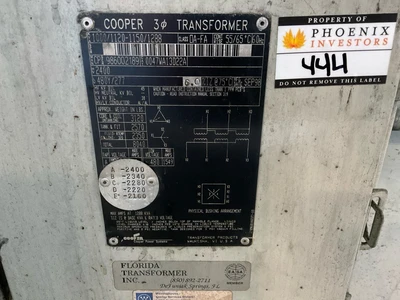 Used Cooper Bussmann _UNKNOWN_ Misc Industrial Equipment Iowa US | ISP Equipment Group #1318882