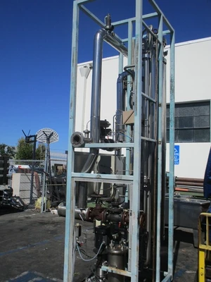 Steris Finn Aqua #1500-S-1, Pure Steam Generator, single still with pump