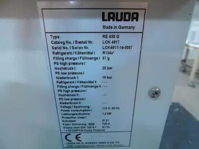 Used LAUDA 630 Miscellaneous Laboratory Equipment Texas US | Aucto #1307243