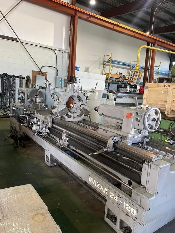 Used MAZAK 24 X 120 Engine Lathes British Columbia CA | Modern Tool BC #1323752