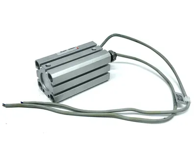 CDQSD20-40DCM-M9BL | SMC  Compact Cylinder 20mm Bore 40mm Stroke 12" Cable Length - Used