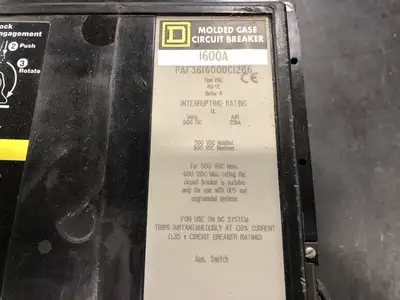 USED SQUARE D PAF361600DC1286