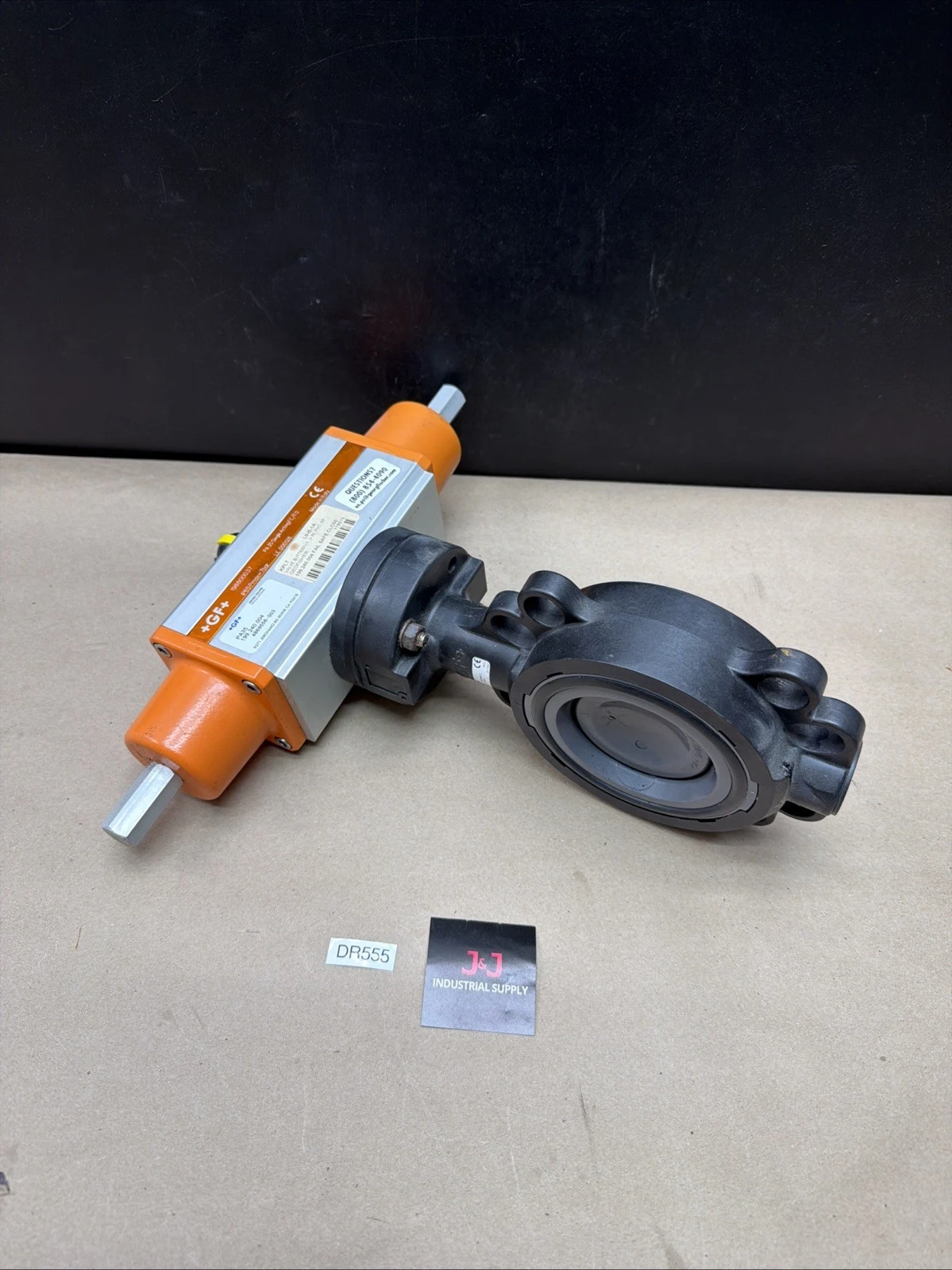New Old Stock Georg Fischer 199.240.004 Actuated Valve DN80 3" PA 35 Warranty