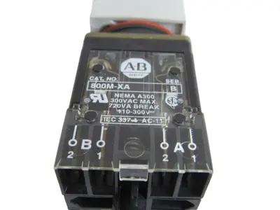 ALLEN BRADLEY 800MS-CA6A PUSH BUTTON SWITCH 800MS-CA6A NEW , SURPLUS