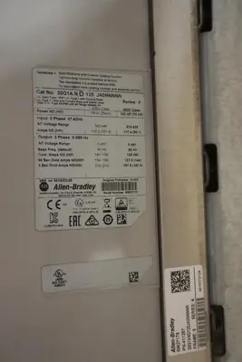 ALLEN BRADLEY 20G1AND125JA0NNNNN PowerFlex 755 AC Drive 100 HP - STOCK CC102