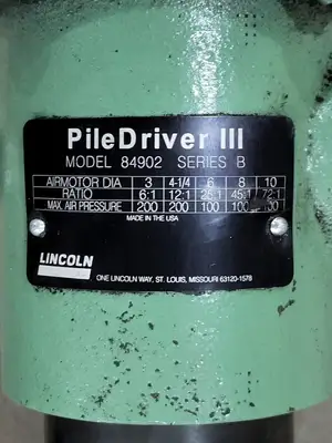 Pilot Driver Pump 84902 w/ 10" Air Motor 86810
