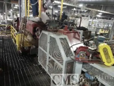 USED 2003 LICO RIP SAW WITH EDGING CONVEYOR