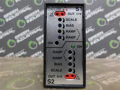 atos E-BM-AC-05F 10 Amplifier Module Used