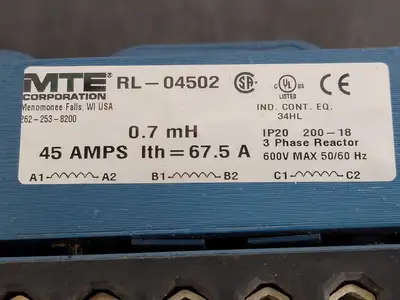 USED MTE CORPORATION RL-04502