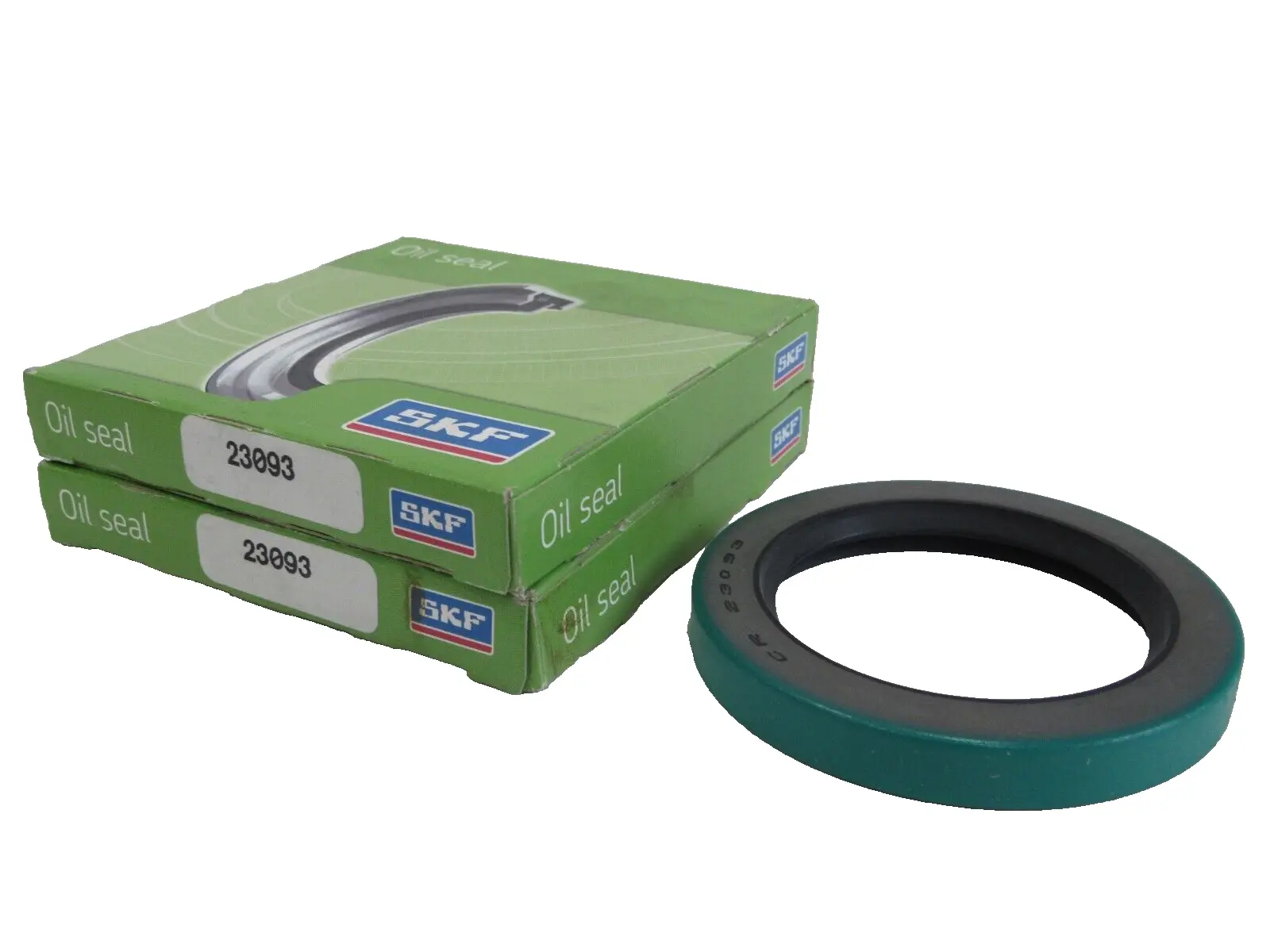 NEW LOT OF 2 SKF 23093 OIL SEALS