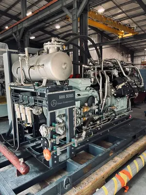 USED 2023 SAUER HELIUM COMPRESSOR WP6208