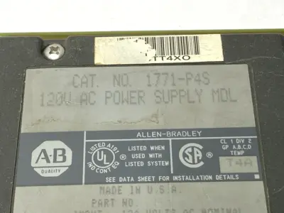 USED ALLEN-BRADLEY 1771-P4S