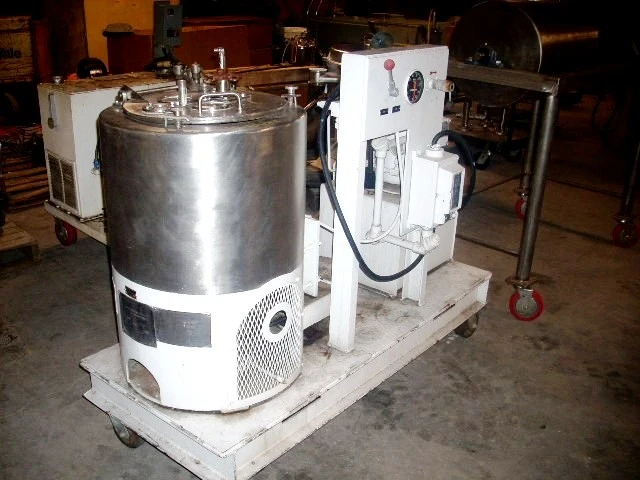 (3) Sharples Mark III solid bowl basket centrifuges, 316SS.