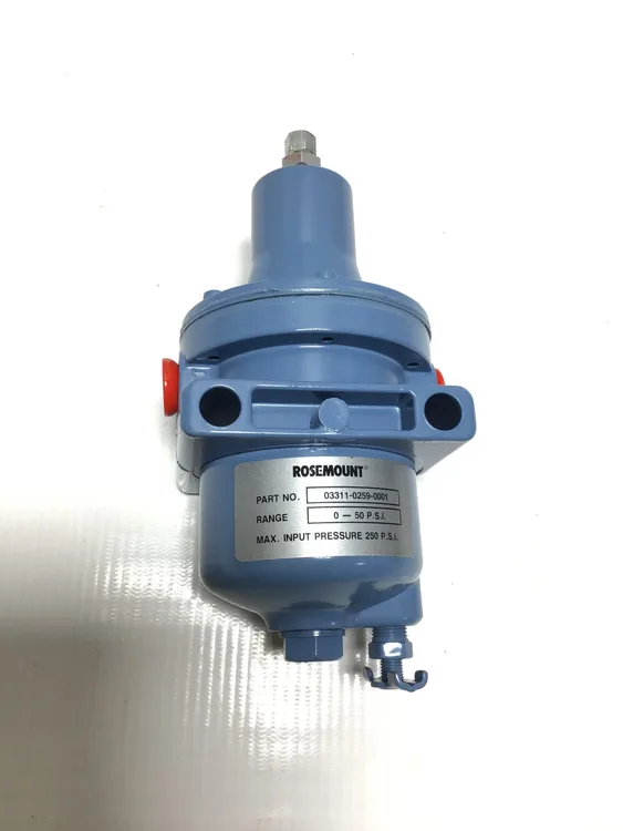 Used ROSEMOUNT 03311-0259-0001 Air Pressure Regulators Pennsylvania US | Moses B Glick #1011239