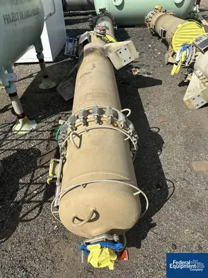 USED Pfaudler 20" x 267" Pfaudler Glass Lined Column, 100#