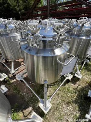 Precision Stainless Dished Bottom Stainless Steel Jacketed Tank - Used