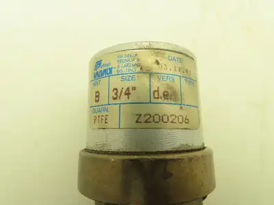 Valvaut Effepi Z200206 Pneumatic Air Controlled Globe Valve 3/4" NPT PTFE Bronze
