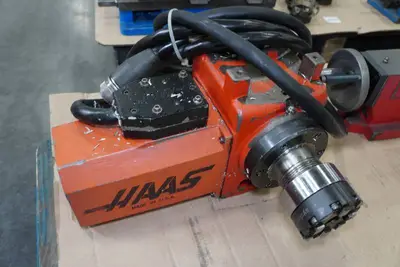 Haas Brushed Type Programmable 5C Indexer with Lever Type Collet Closer