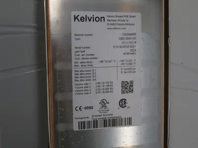 Used KELVION S107595 GBS500H-60 Heat Exchangers Texas US | Aucto #1459844