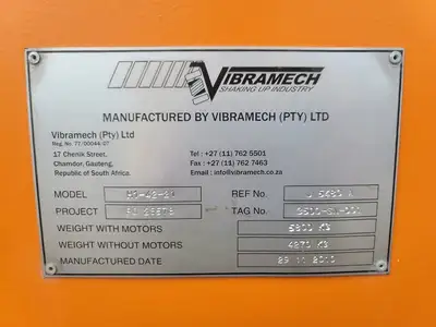 Used VIBRAMECH H1-42-21 Mining Equipment British Columbia CA | Lenmark #274545