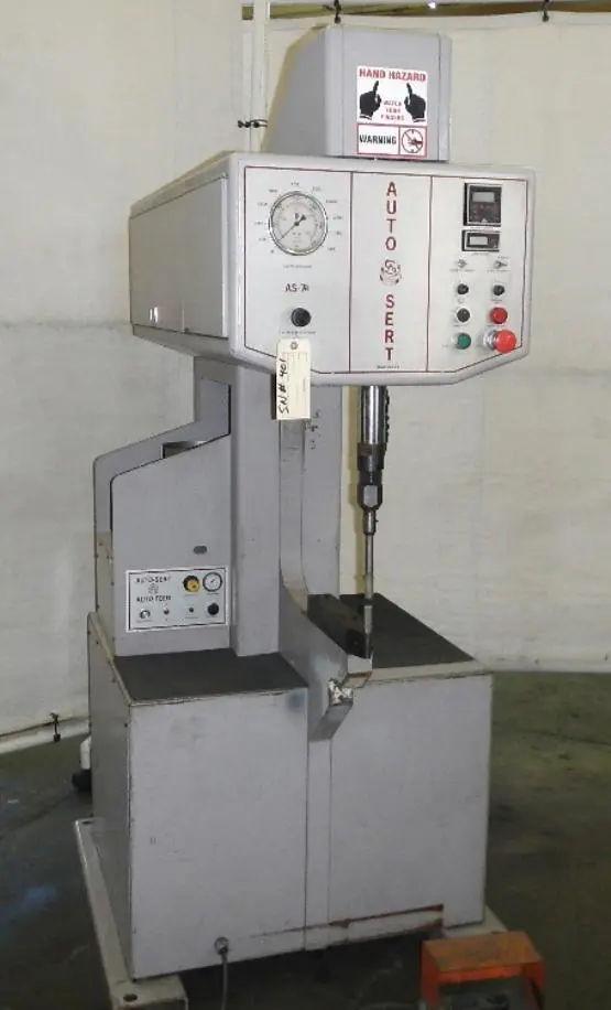 7.5 TON AUTO SERT MODEL AS-7.5 INSERTION PRESS