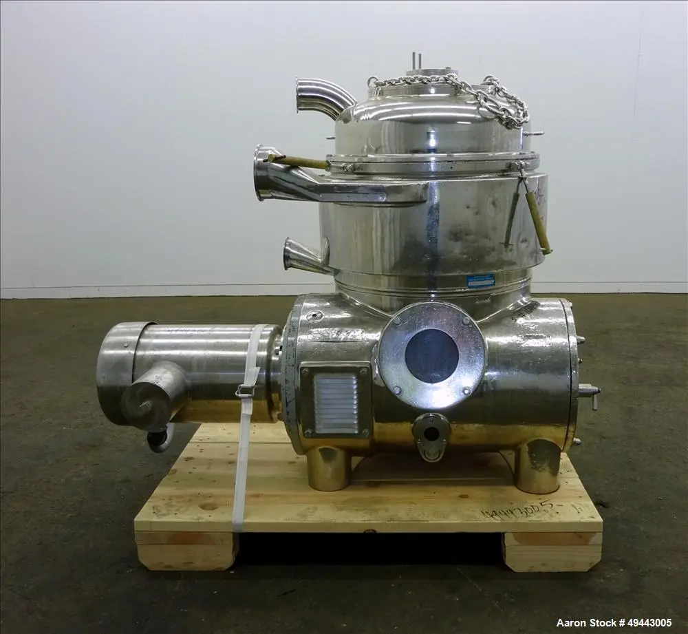 Used WESTFALIA BKA35-86-076 Disc Batch Centrifuges Illinois US | Aaron Equipment #84673