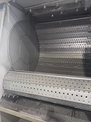 USED PANGBORN 12GN3M-769 ROTOBLAST MACHINE, 12 CU FT
