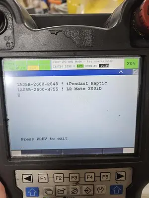 USED 2016 FANUC LR MATE 200ID