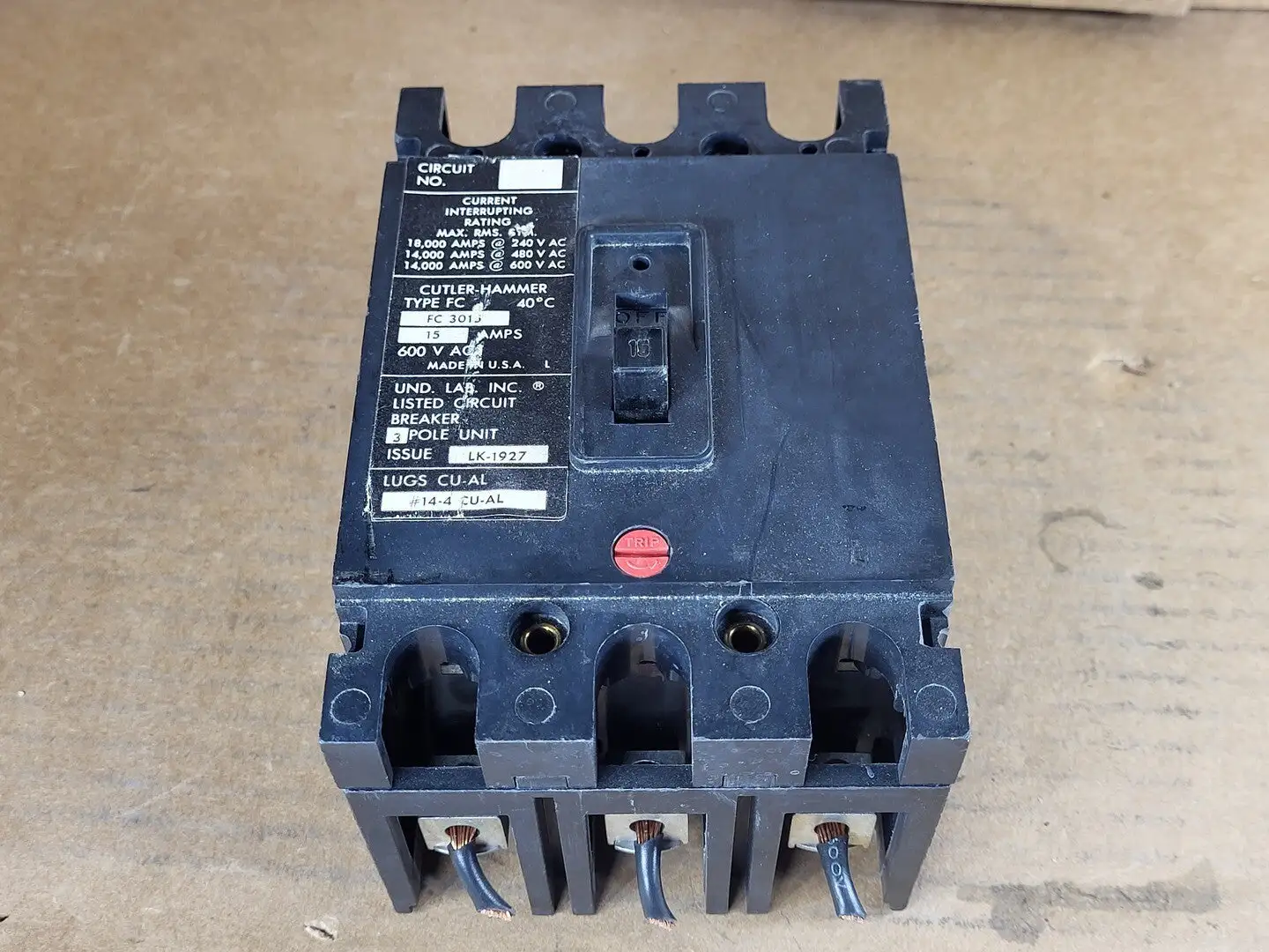 USED EATON FC3015